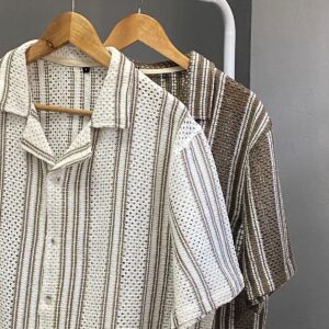 Camisa jacquard Por Mayor - Mayorista