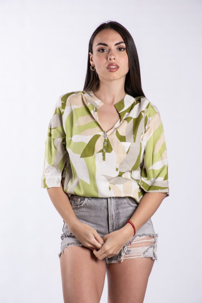 Camisa manga 3/4 Por Mayor – Mayorista
