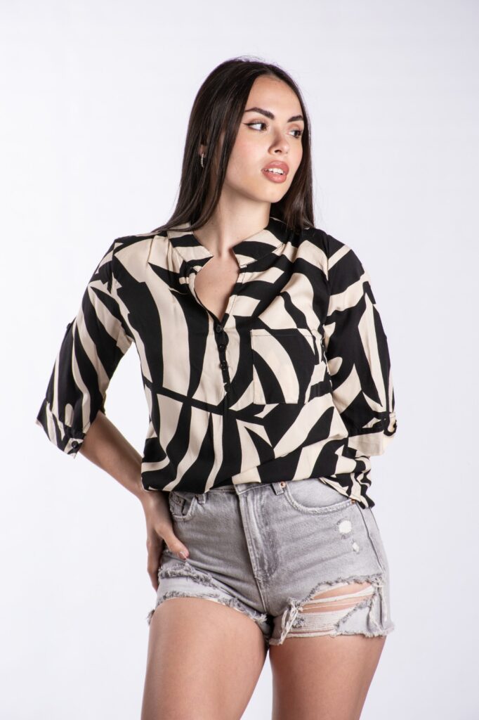 Camisa manga 3/4 Por Mayor – Mayorista