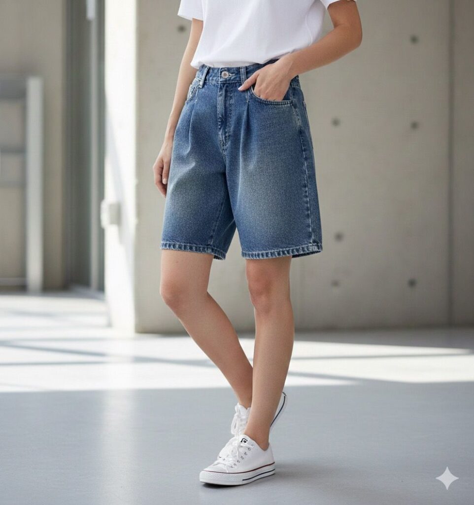 Short con pinzas Por Mayor – Mayorista