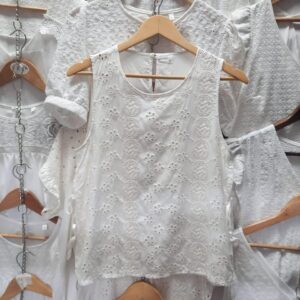 Musculosa broderie Por Mayor – Mayorista